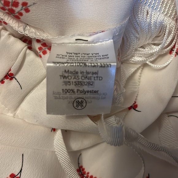 SABINA MUSAYEV Sake Skirt in Ivory Print Size Small - Picture 7 of 10